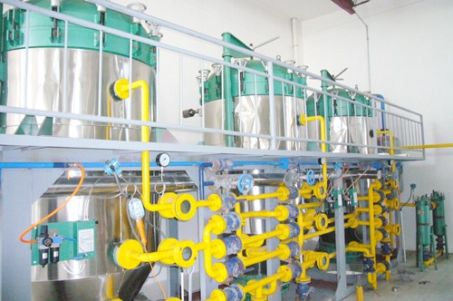 Corn Germ Oil Refining Machine