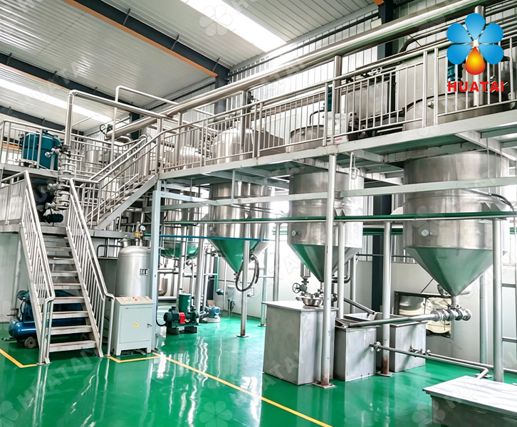 Cottonseed oil refining project configuration