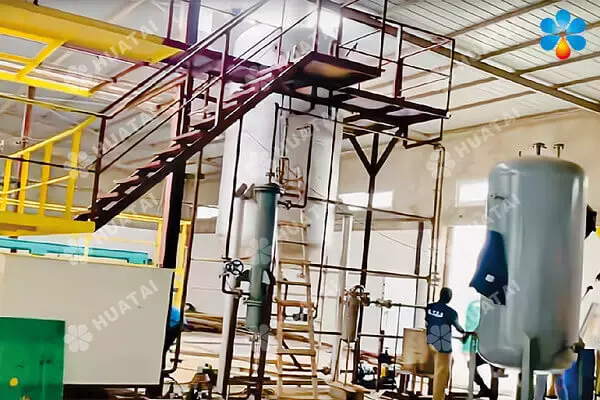 30 TPD peanut shelling, pressing and edible oil refining line in Senegal