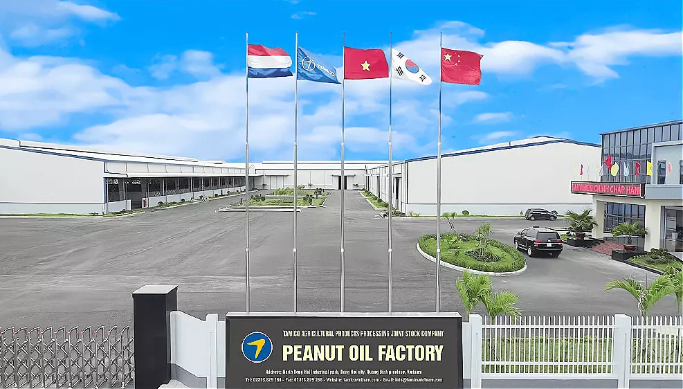 Rice bran and peanut oil project configuration in Vietnam
