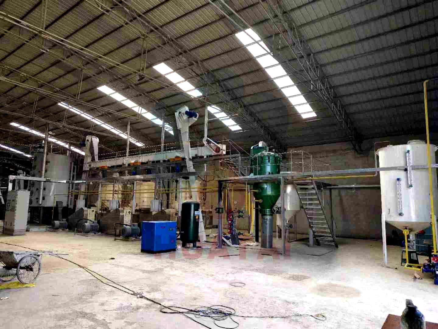 Complete edible oil mill plant including utilities and supporting works