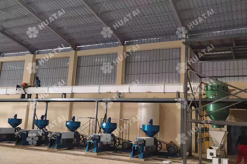 100TPD Soybean Oil Extraction Machine in Togo