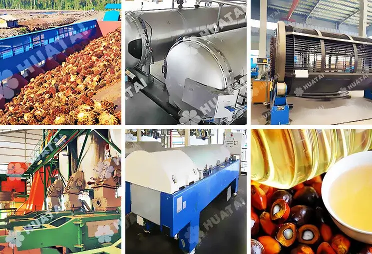 Palm oil production line equipment for a fractionation project